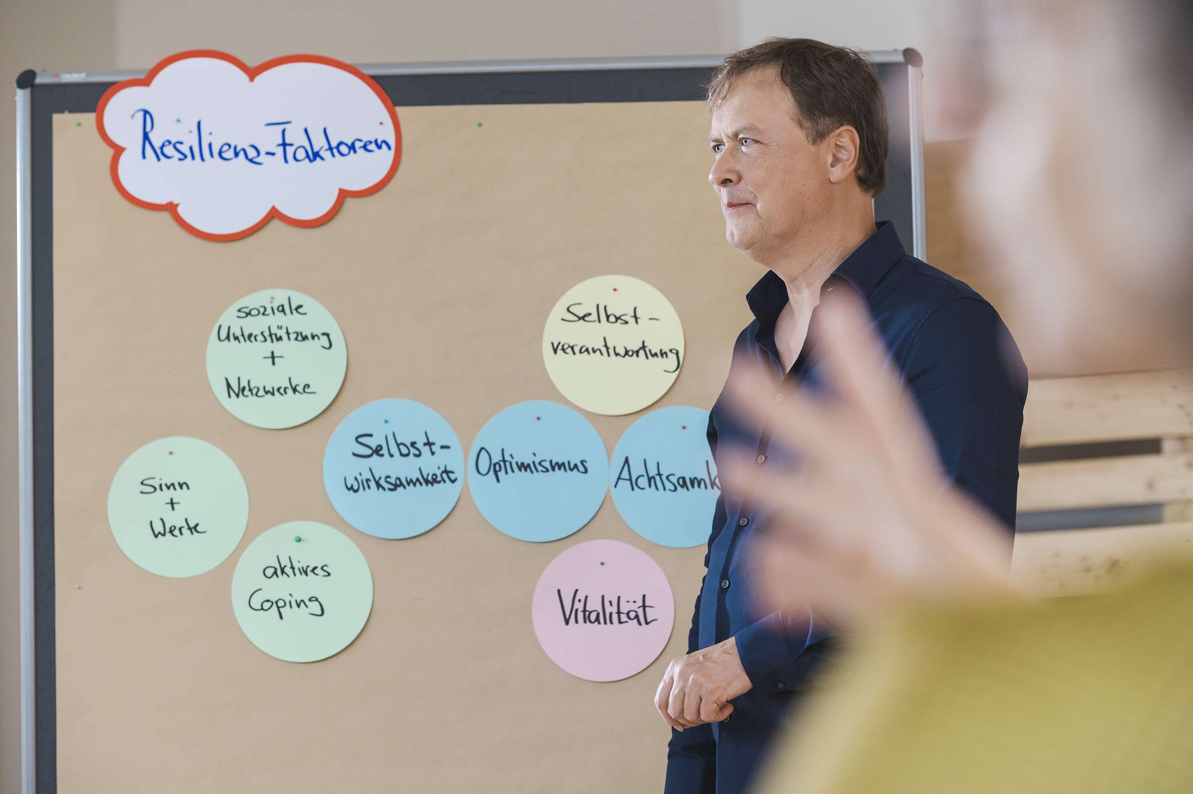 Martin Hubal auf einem Resilienz-Seminar